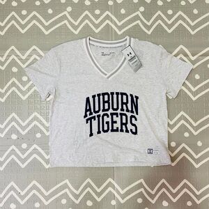 Under armour Auburn tigers crop top shirt jersey